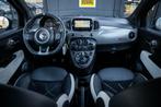 Fiat 500 0.9 TwinAir Turbo Sport*NAVI*CABRIO*CARPLAY*LED*AIR, Gebruikt, Euro 6, Cabriolet, Zwart