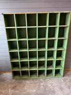 Vintage vakkenkast, Huis en Inrichting, Kasten | Overige, Ophalen, Zo goed als nieuw