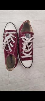 Converse all star schoenen/gympen/sneakers wijnrood burgundy, Ophalen of Verzenden, Gedragen, Rood, Sneakers of Gympen