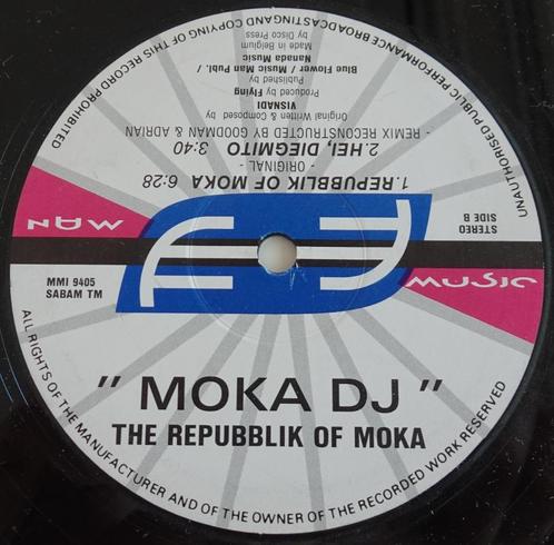 Moka DJ - The Repubblik Of Moka - Trance / Techno Vinyl 1993, Cd's en Dvd's, Vinyl | Dance en House, Zo goed als nieuw, 12 inch