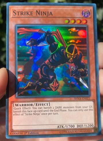 Yu-Gi-Oh! Strike Ninja SHVA 1st Edition ! beschikbaar voor biedingen