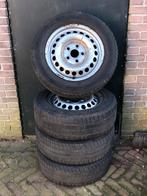 Set stalen velgen met 4-season banden VW transporter T5, Auto-onderdelen, Banden en Velgen, Ophalen, 16 inch, Banden en Velgen