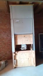 Stalen silo en axiaal ventilator, Ophalen
