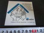 sticker Bunschoten VEBO de kopzorg u de Lateien, Ophalen, Zo goed als nieuw, Bedrijf of Vereniging