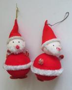 2x Oude kersthanger Kerstman, Diversen, Kerst, Ophalen of Verzenden