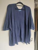 Jeansblauw bolerovestje vleermuismouwen Paprika maat L/XL, Blauw, Trui of Vest, Ophalen of Verzenden, Zo goed als nieuw