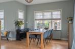 Goossens Ebi Velvet blauw eetkamer stoel (7st), Ophalen, Overige kleuren, Stof, Zo goed als nieuw