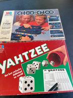 2 Vintage  spellen  zie op foto’s, Ophalen of Verzenden, Gebruikt, MB Spellen
