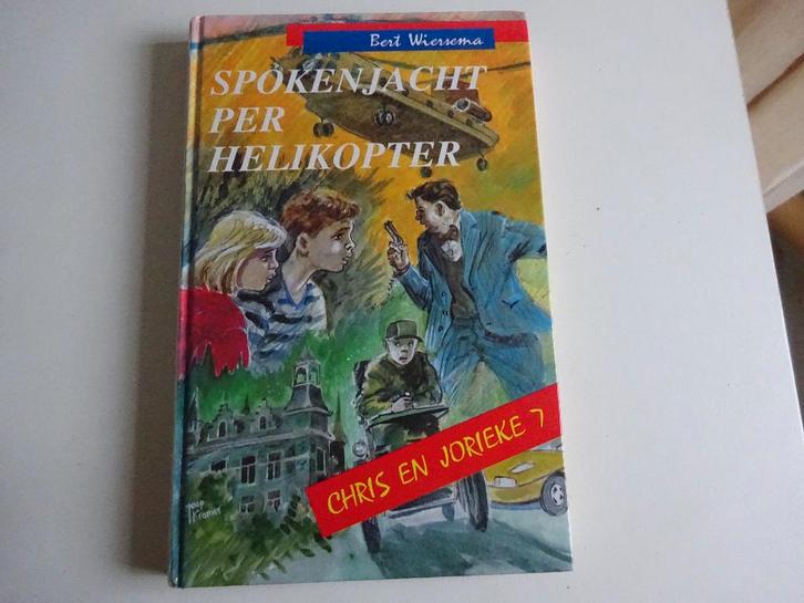 BERT WIERSEMA - SPOKENJACHT PER HELIKOPTER CHRIS EN JORIEKE, Boeken, Kinderboeken | Jeugd | 10 tot 12 jaar, Gelezen, Ophalen of Verzenden