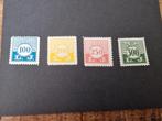 4 Spoorwegzegels Denemarken, Ophalen of Verzenden, Denemarken