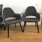 2 Vitra Organic lounge reading chair stoel Eero Saarinen Eam, Ophalen, Gebruikt, Zwart, Nvt