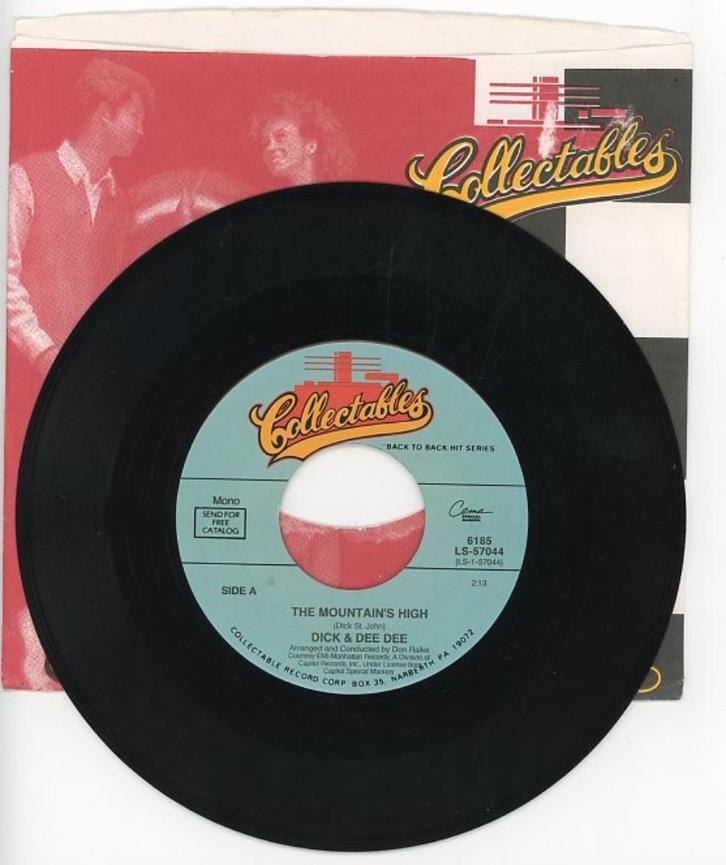 uit de serie Collectables ( 6185 )- Dick & Dee Dee, Cd's en Dvd's, Vinyl Singles, Zo goed als nieuw, EP, Pop, Ophalen of Verzenden