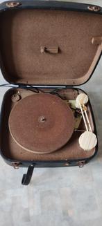 Oude koffer platenspeler, Ophalen