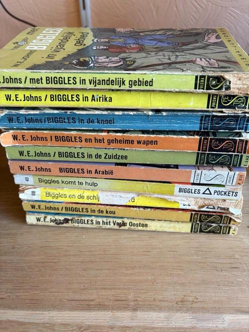 biggles boekjes johns, Boeken, Avontuur en Actie, Gelezen, Ophalen of Verzenden