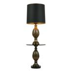 Zeldzame Set Ananas Lamp en Tafel Deknudt Loevsky Jaren 70, Ophalen, Gebruikt, Hollywood regency, Glas