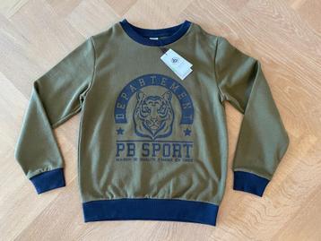 Petit Bateau trui sweater groen blauw jongen maat 140 NIEUW beschikbaar voor biedingen