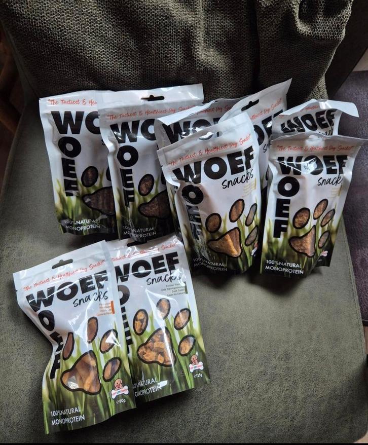 ***Woef Woef hondensnacks***, Dieren en Toebehoren, Dierenvoeding, Hond, Ophalen of Verzenden