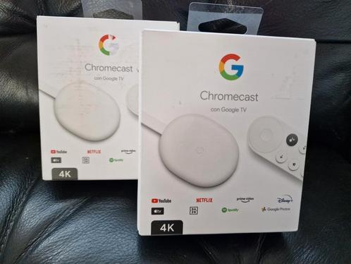 Google chromecast 4K, Audio, Tv en Foto, Mediaspelers, Nieuw, Zonder harde schijf, HDMI, Ophalen of Verzenden