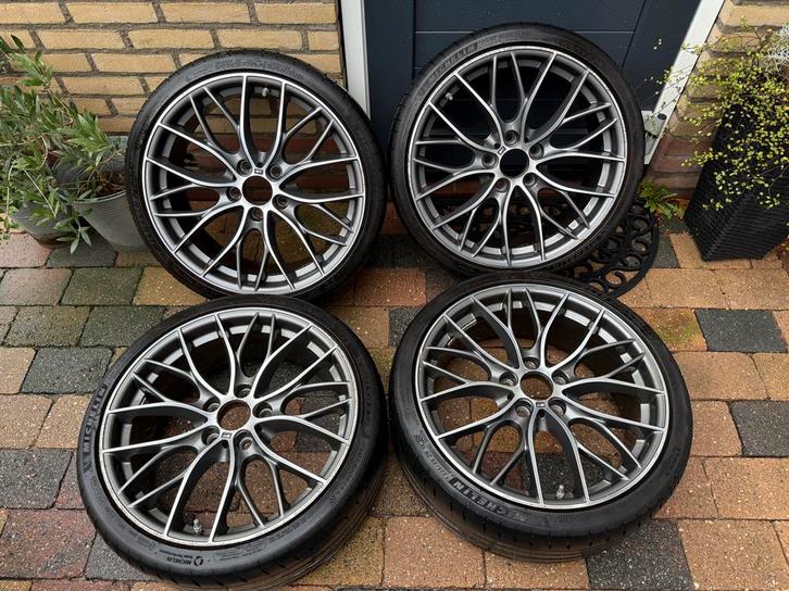BMW 19" 405M Zomerwielset Michelin, Auto-onderdelen, Banden en Velgen, Banden en Velgen, Zomerbanden, 19 inch, 245 mm, Personenwagen