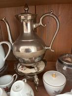 Zilveren Koffiekan met Warmhouder, Ophalen of Verzenden, Zilver