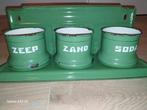 ZEEP ZAND SODA, Antiek en Kunst, Antiek | Emaille, Ophalen