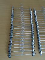 20 metalen broekhangers, broekklemmen, cliphangers, 30 cm, Kleding | Dames, Kledinghangers, Ophalen of Verzenden, Gebruikt, Metaal