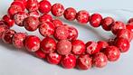 Zee Sediment Jaspis, 8 mm kralen, Ophalen of Verzenden, Zo goed als nieuw, Kraal
