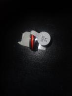 Rode/Zwarte Ring - Maat 21, Sieraden, Tassen en Uiterlijk, Ringen, Ophalen of Verzenden