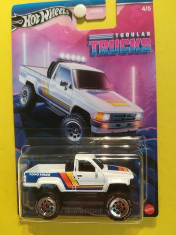 1987 Toyota Pickup Truck Hot Wheels Tubular Trucks 4/5 beschikbaar voor biedingen