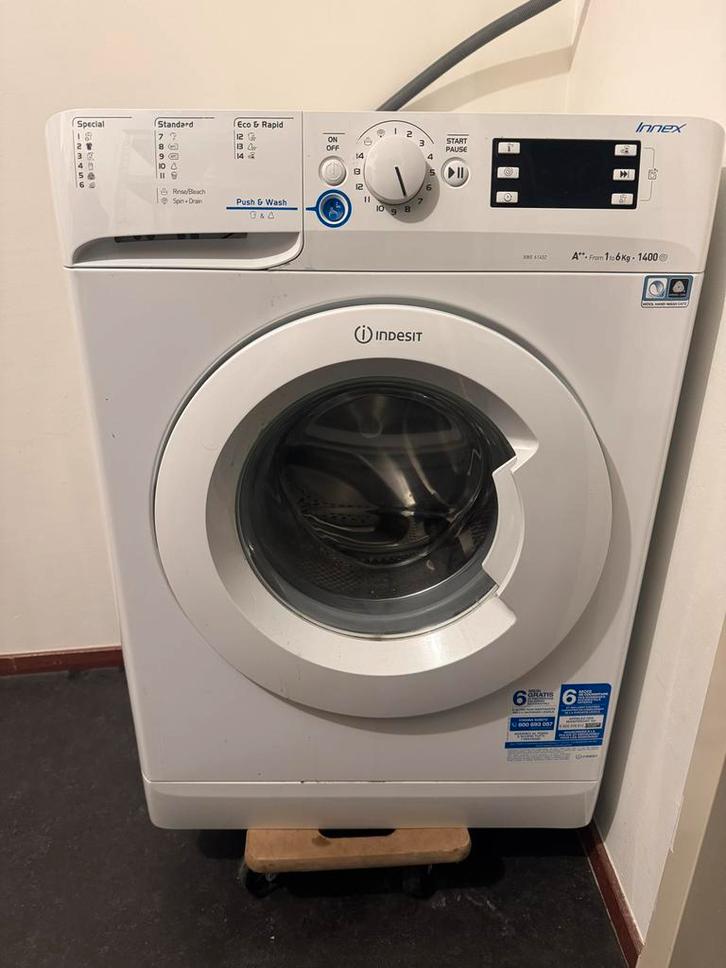 Indesit Wasmachine - Goed Onderhouden!, Witgoed en Apparatuur, Wasmachines, Gebruikt, Voorlader, 4 tot 6 kg, 85 tot 90 cm, 1200 tot 1600 toeren