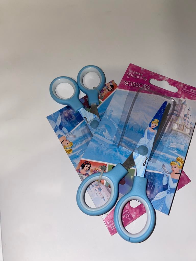 Disney Princess kinderschaartjes, Verzenden, Assepoester of Belle, Zo goed als nieuw, Beeldje of Figuurtje