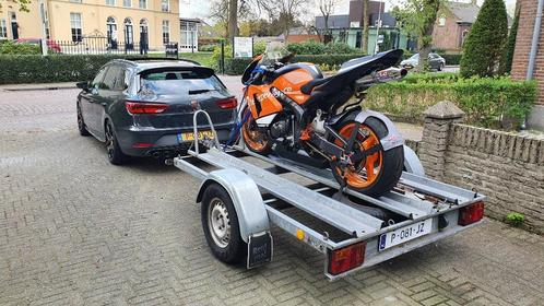 Motortrailer te huur motor aanhanger te huur, Auto diversen, Aanhangwagen-onderdelen, Nieuw, Ophalen
