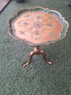 Bijzettafeltje tafel  bloemtafeltje, Ophalen, Rond, Hout, Minder dan 55 cm