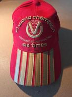 Michael Schumacher 6-voudig wereldkampioen hoed Nieuw, Ferrari, Hoed, Nieuw, One size fits all