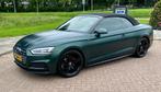 Schitterende Audi A5 cabriolet 2.0 S-line, Zwart, 4 cilinders, Cabriolet, Zwart