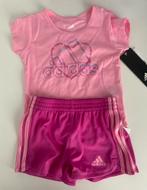 Adidas roze zomer sport set mt 86 NIEUW, Kinderen en Baby's, Babykleding | Maat 86, Adidas, Meisje, Nieuw, Ophalen of Verzenden