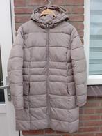 Mooi winter jas van Janina, 42 licht taupe, Verzenden, Zo goed als nieuw, Maat 42/44 (L), Beige