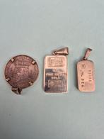 Drijfhout baartje halve gulden 1848 en gemerkt baartje, Antiek en Kunst, Ophalen of Verzenden, Zilver