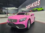 Kinderauto Mercedes Maybach - soft start - leren zit - RC, Ophalen of Verzenden, Nieuw, Afstandsbediening