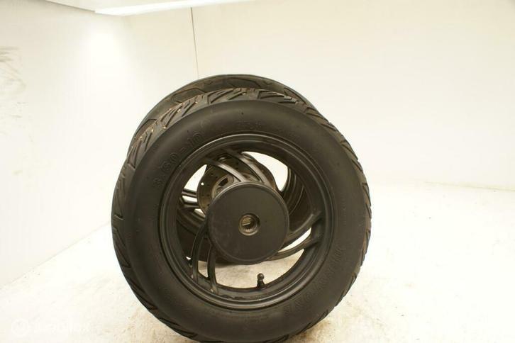 Bandenset velgenset 10 inch origineel Santini San Remo, Fietsen en Brommers, Brommeronderdelen | Scooters, Gebruikt, Ophalen of Verzenden