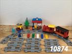Duplo stoomtrein 10874 (compleet) 1, Ophalen of Verzenden, Zo goed als nieuw, Complete set, Duplo