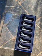 Vintage set messenleggers (zwaantjes), Antiek en Kunst, Ophalen