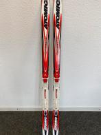 Atomic Langlaufski 120cm met stokken, Sport en Fitness, Skiën en Langlaufen, 100 tot 140 cm, Langlaufen, Zo goed als nieuw, Atomic