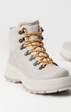 NIEUW Ecco stoere leren enkel boots 37, Kleding | Dames, Schoenen, Ophalen of Verzenden, Nieuw, Wit, Lage of Enkellaarzen