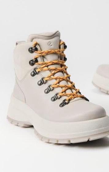 NIEUW Ecco stoere leren enkel boots 37, Kleding | Dames, Schoenen, Nieuw, Lage of Enkellaarzen, Wit, Ophalen of Verzenden