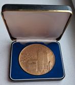 Herdenkingsmunt 25 jaar KLM op New York Stock Exchange, Ophalen of Verzenden, Brons, Buitenland