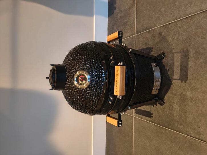 Urban Chef Comando BBQ Compact – Zwart – In goede staat, Tuin en Terras, Houtskoolbarbecues, Zo goed als nieuw, Ophalen