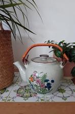 Vintage wildflower theepot met bloemenmotief, Ophalen of Verzenden