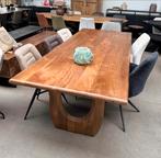 Magazijn leegverkoop eettafel massief mangohout actie, Nieuw, Ophalen of Verzenden, Info@wkhome.nl, Argonweg 20 Amersfoort