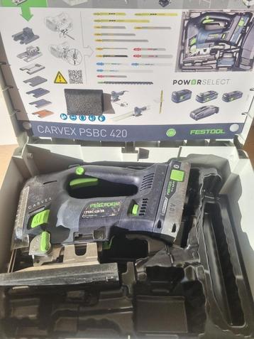 Festool Carvex PSBC420 EB set beschikbaar voor biedingen